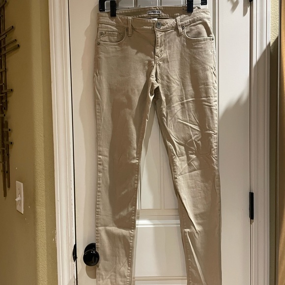 Express Khaki Skinny Jeans